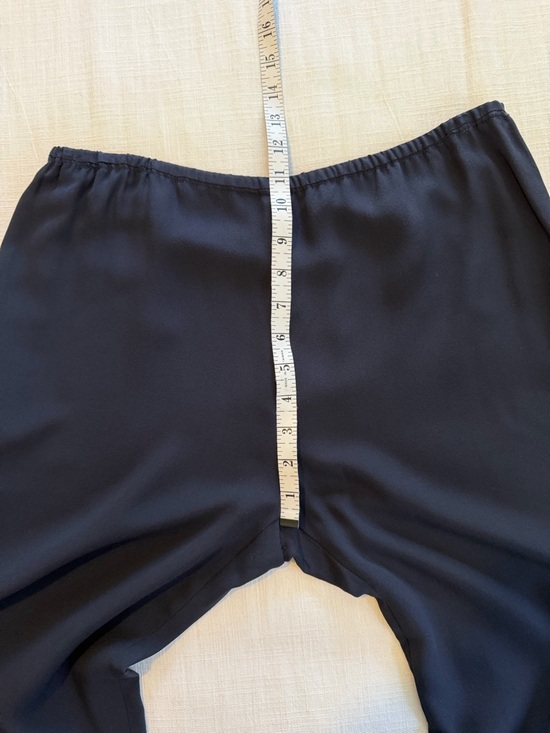 Peter Cohen Elasticated-Waistband Wide Leg Trousers - Picture 11 of 12